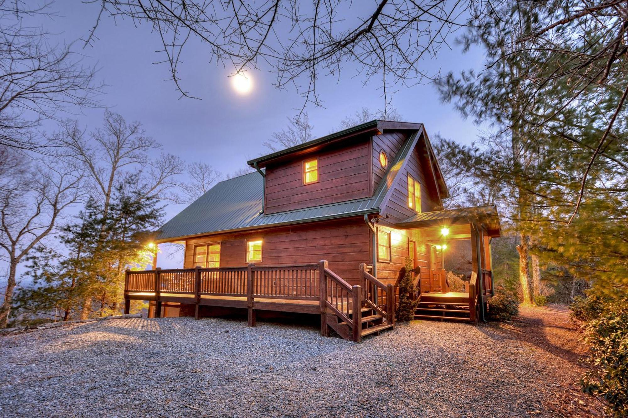 Appalachian Sunrise Amazing Views Close To Blue Ridge Hike From The Cabin Exterior foto
